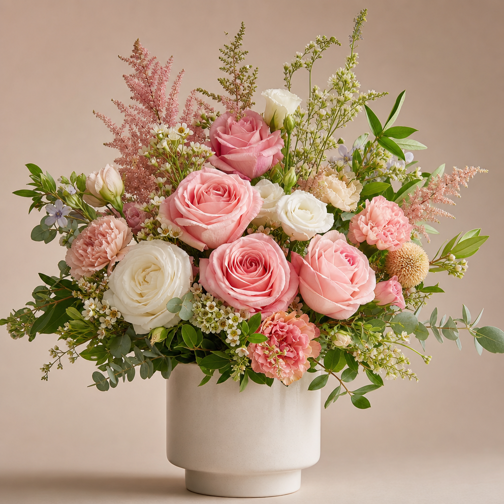 Blush & White Everlasting Collection