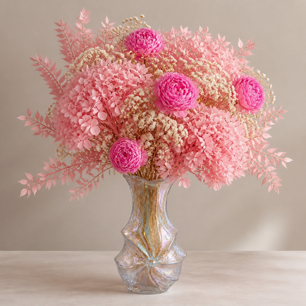 Peony Pink Reception Arrangement