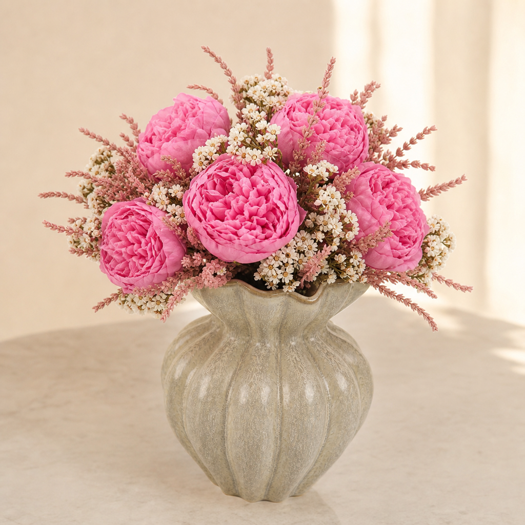 Peony Pink Housewarming Arrangement