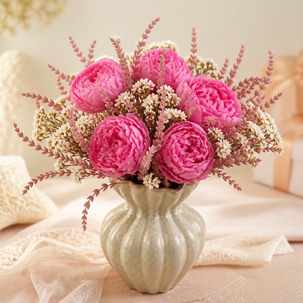 Peony Pink Birthday Arrangement