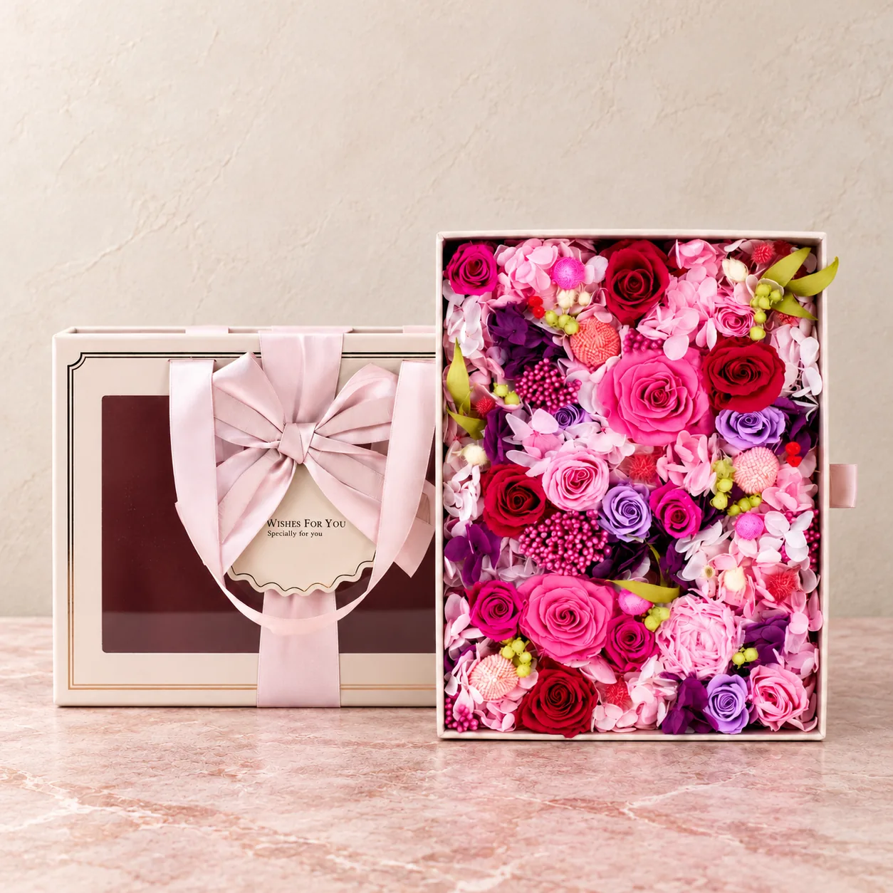 Berry Blush Flower Box