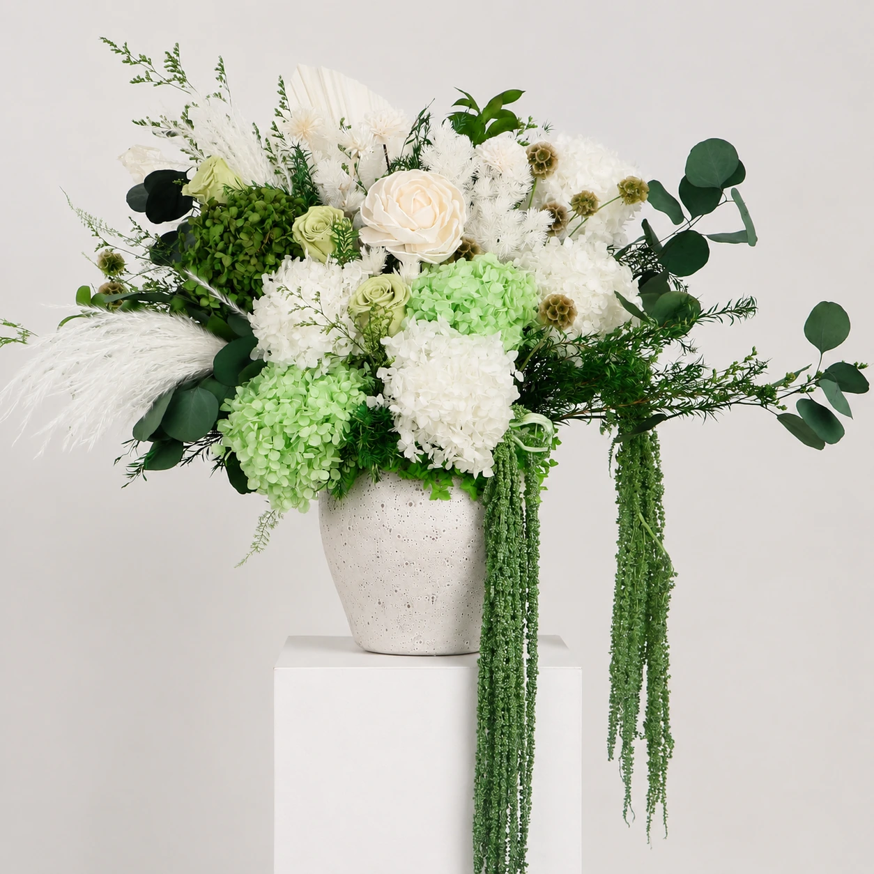 Green Hydrangea Grand Bouquet