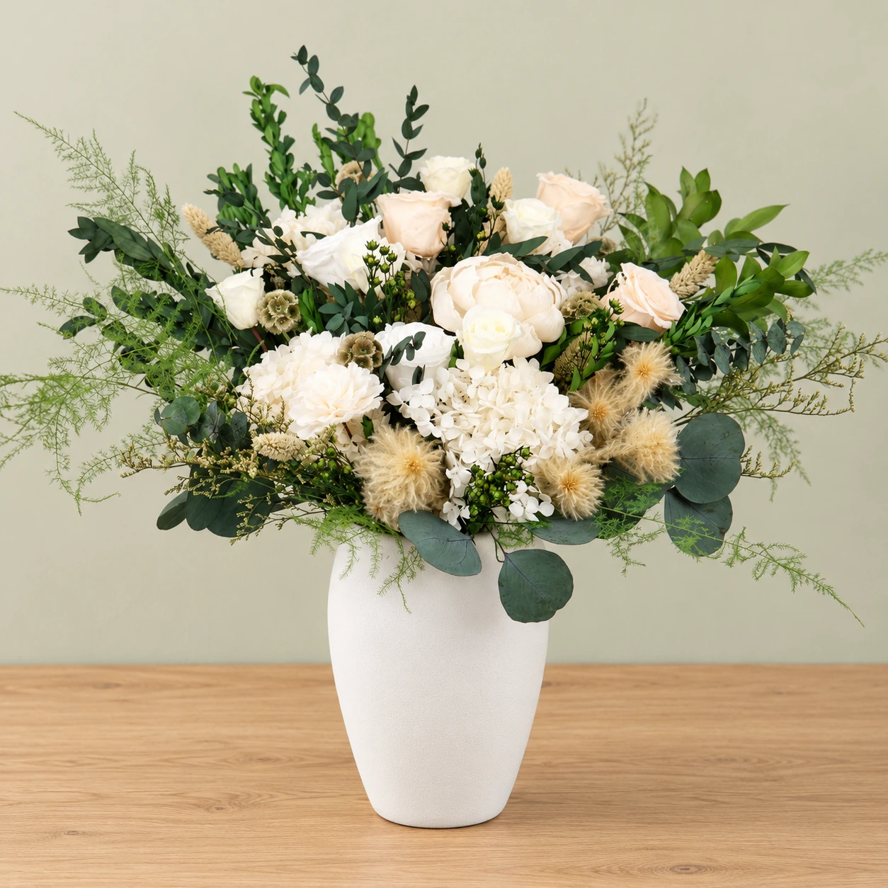 Ivory Garden Preserved Bouquet