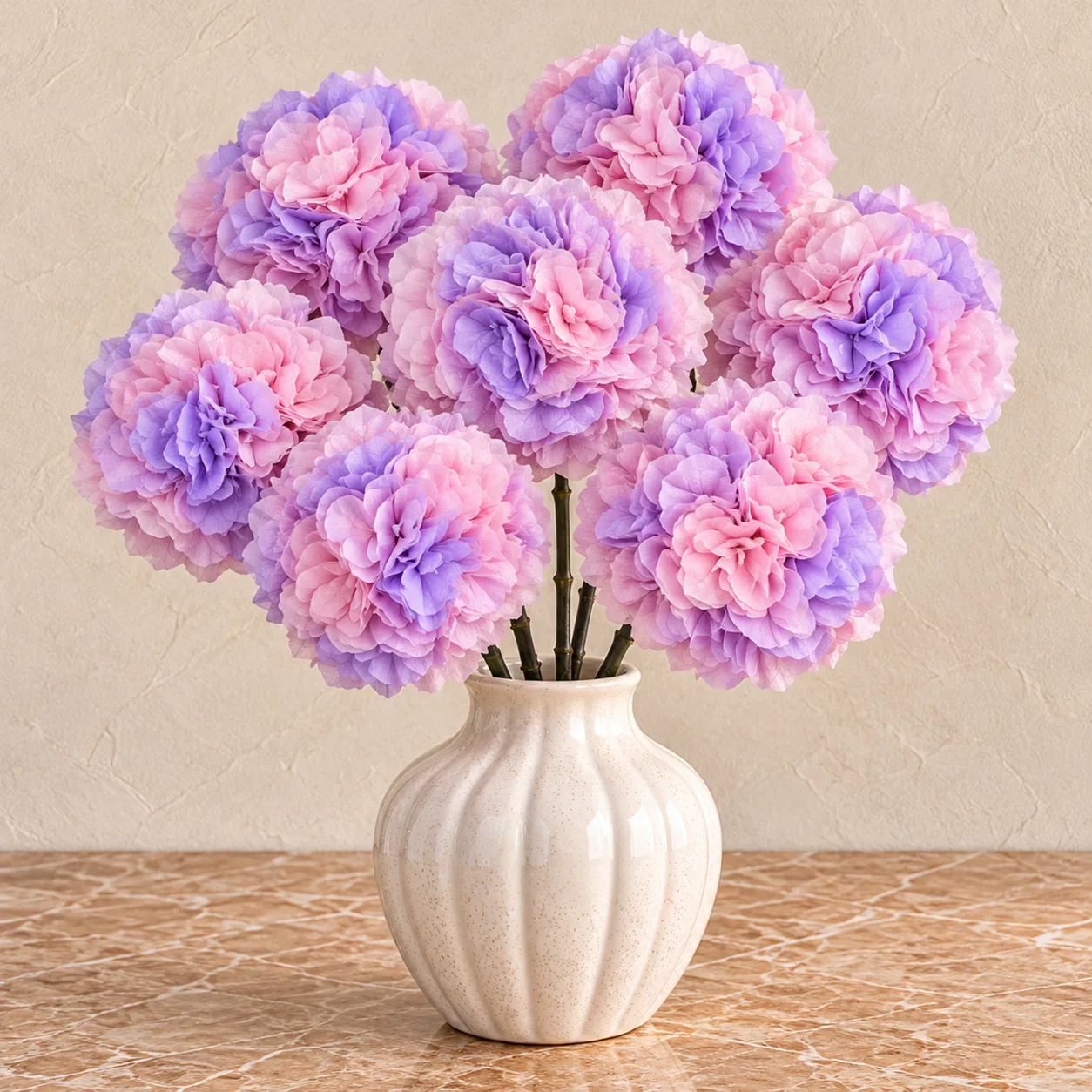 Lavender Pink Hydrangea Stems