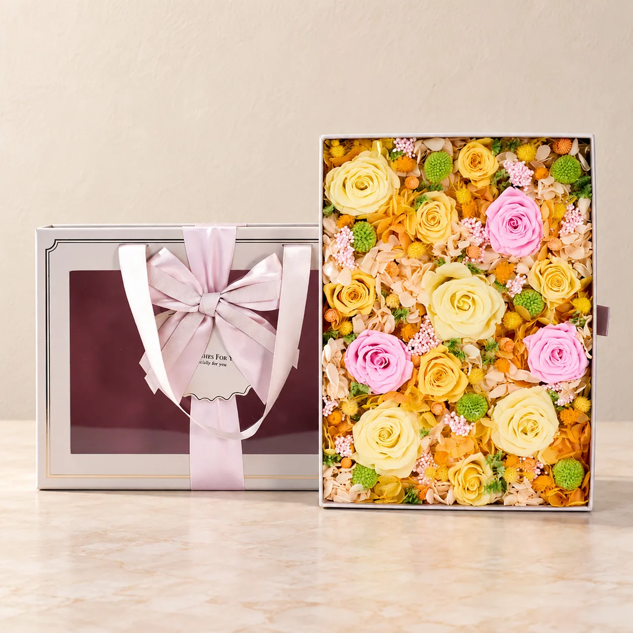 Lemon Sorbet Flower Box