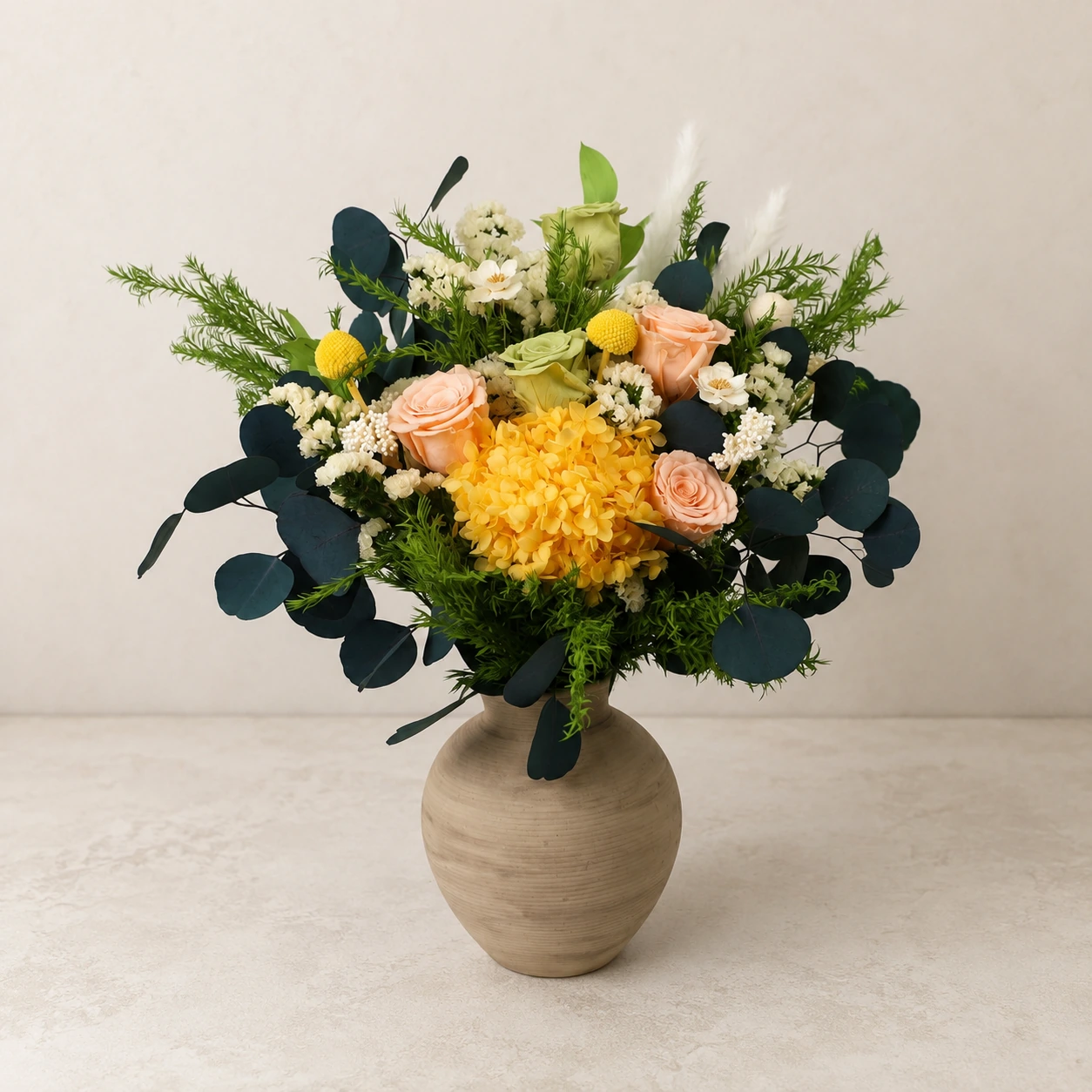 Marigold & Forest Bouquet