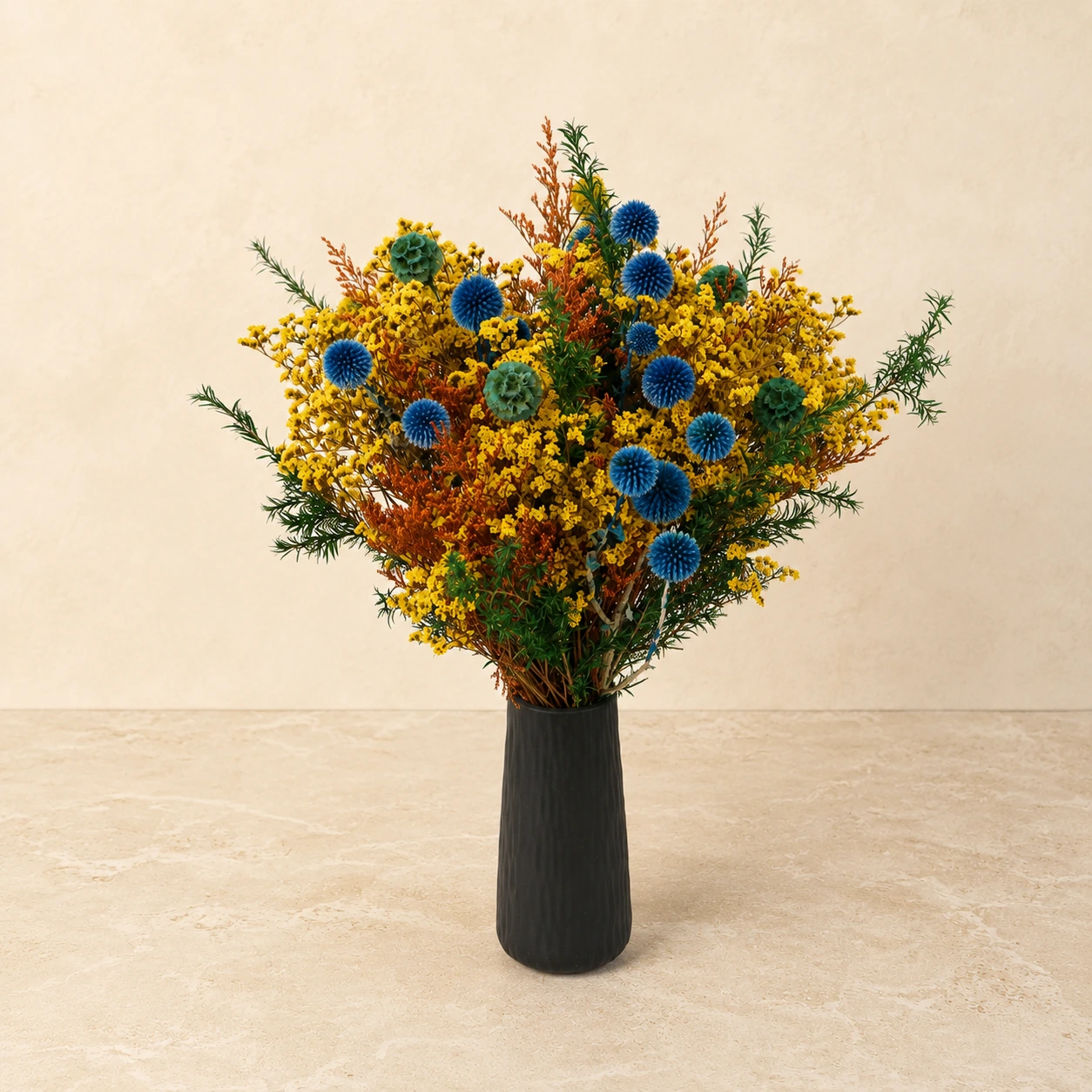 Mustard & Indigo Bouquet