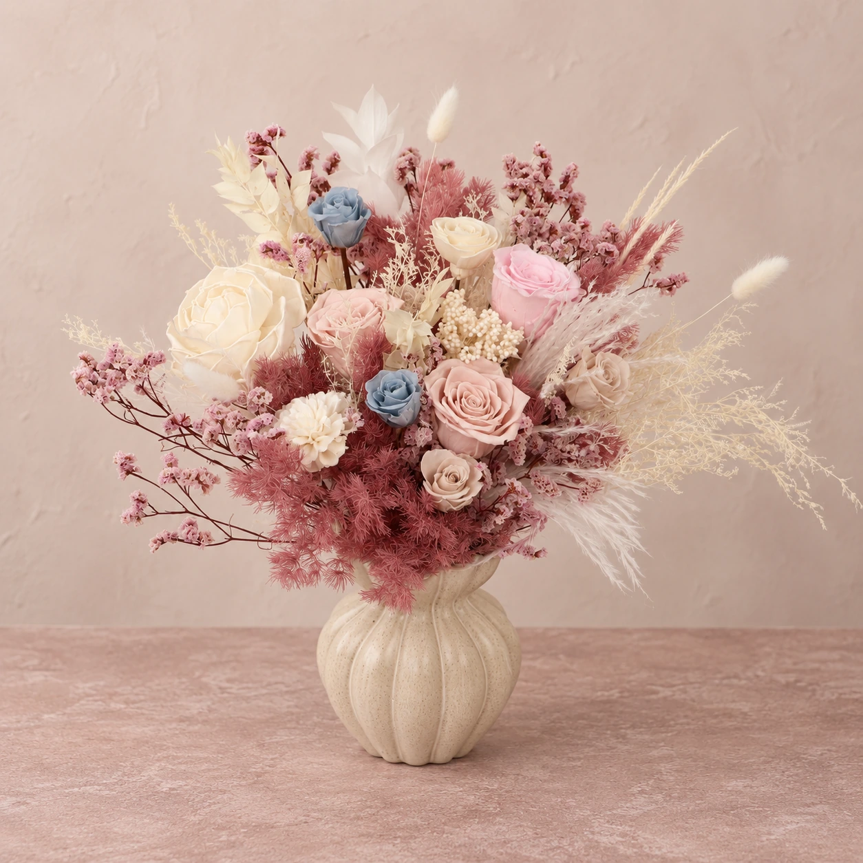 Rosewood & Cream Petite Bouquet