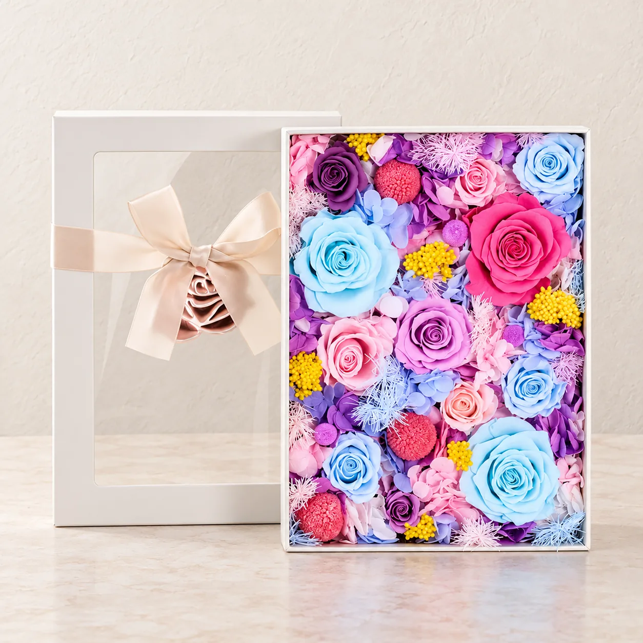 Sky Pastel Flower Box