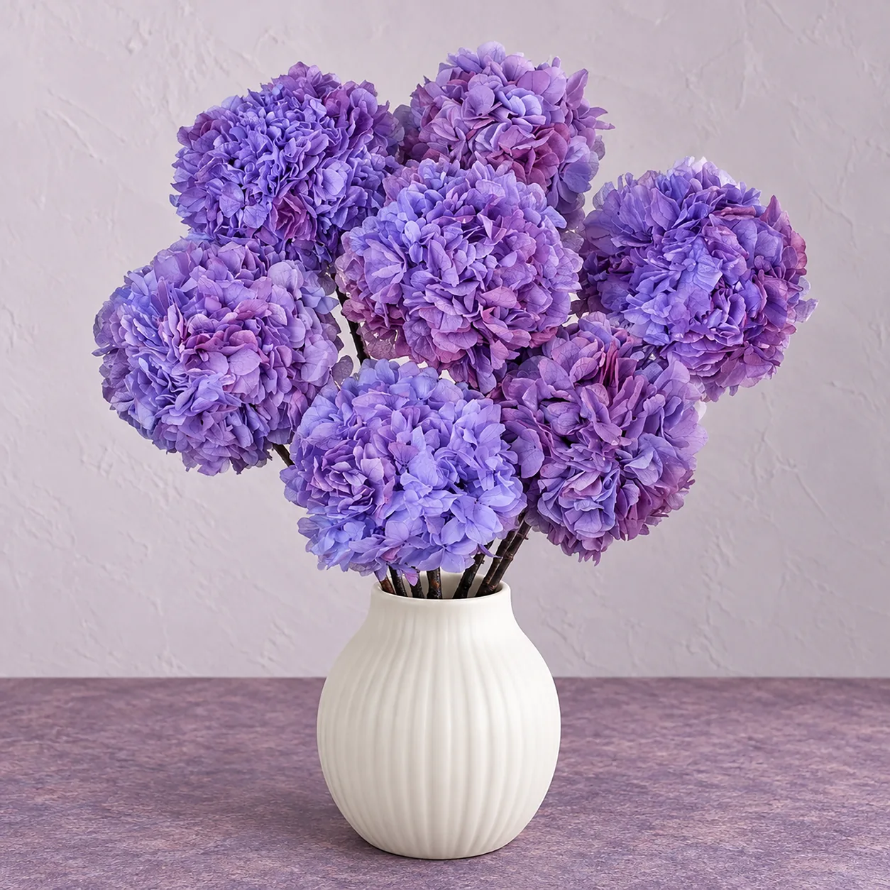 Violet Hydrangea Stems
