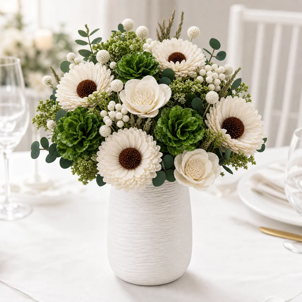All-White bouquet